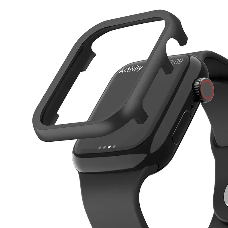 Metal Bumper Aluminum Frame Case - Voor iWatch SE Serie 10 9