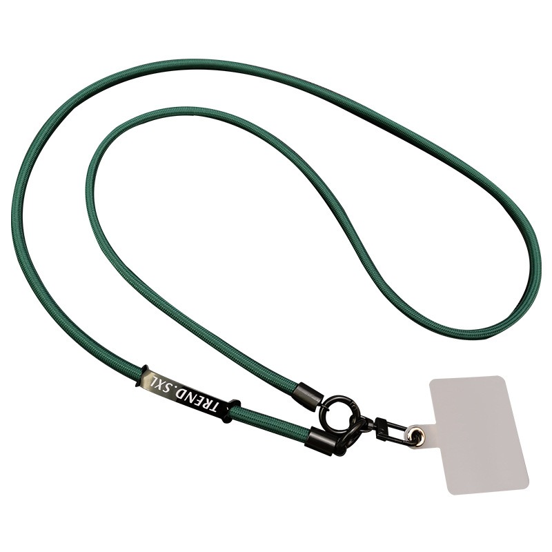 Crossbody Lanyard Neck Strap Case - Lange effenkleurige crossbody telefoonriem, lanyard, hanger,