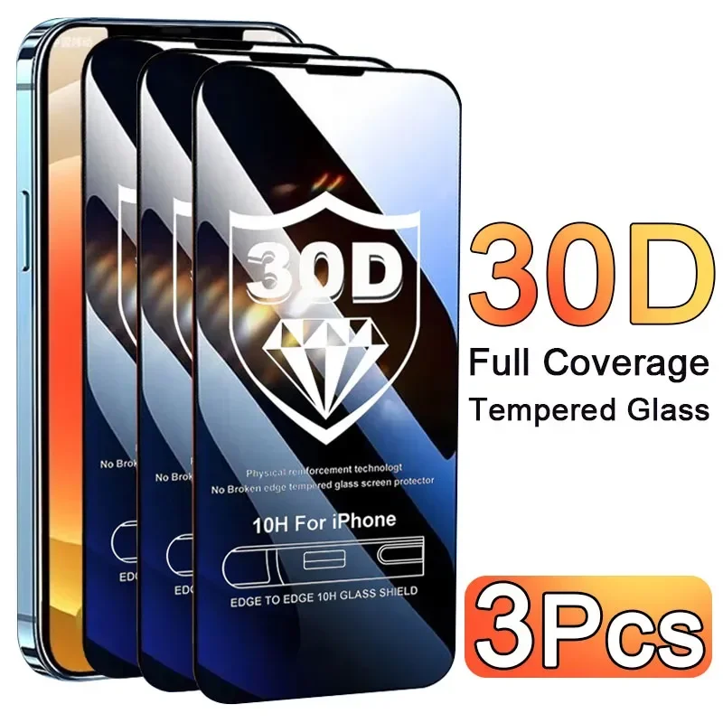 Screen Protectors - 3-delige glazen beschermhoes voor iPhone 17