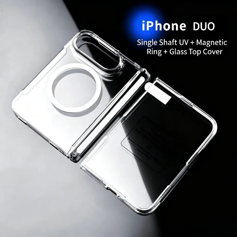 Screen Protectors - Transparante screenprotector van gehard glas, magnetische