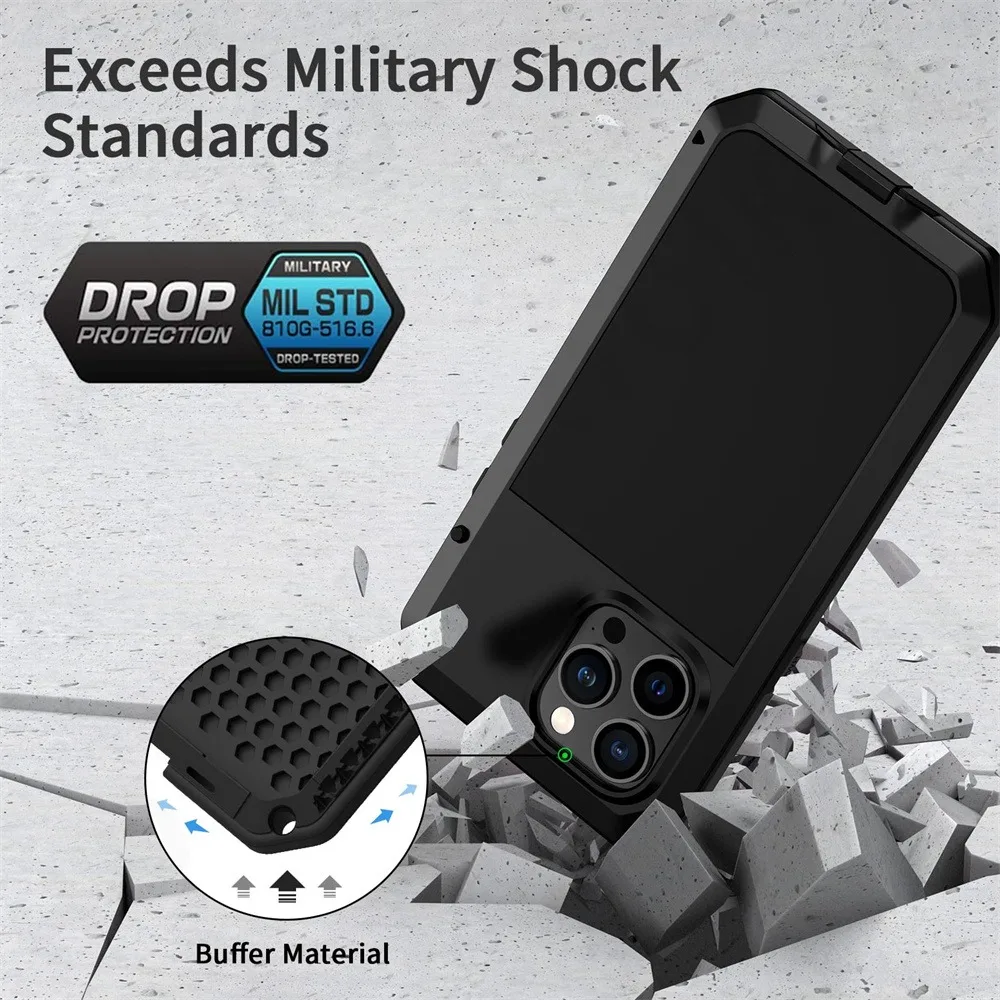 hoesje voor iPhone 16e 15 14 1 - Heavy Duty 360 Full Body Protective Case recensie en prijs