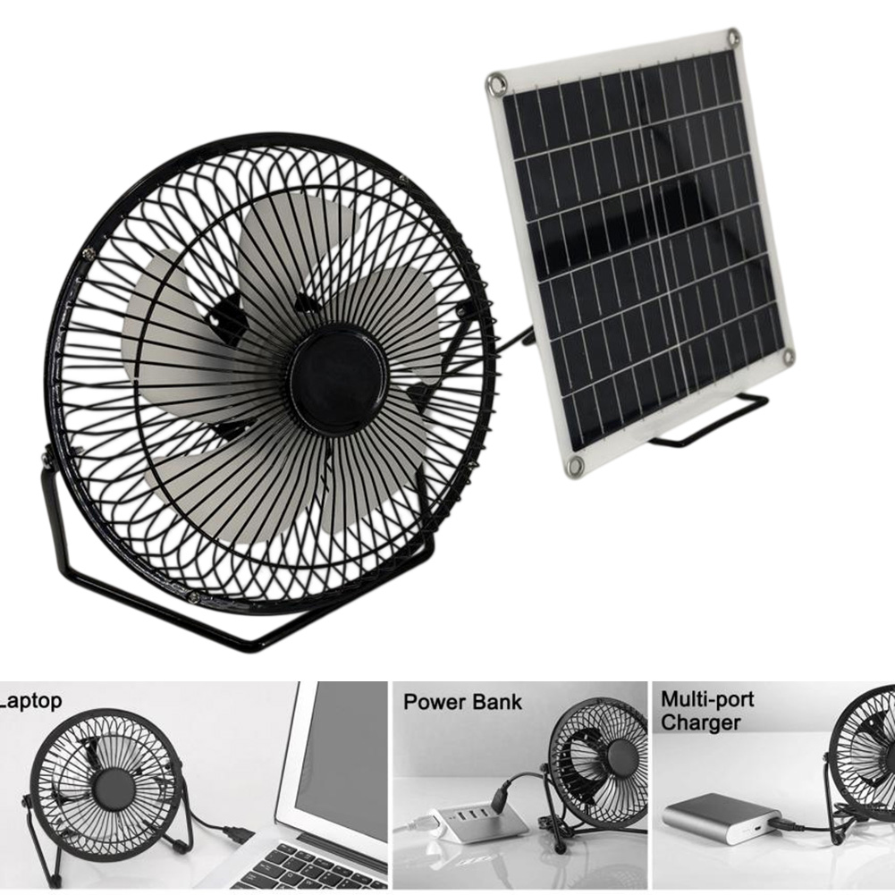 10W zonnepaneelventilator comp - Power Banks recensie en prijs