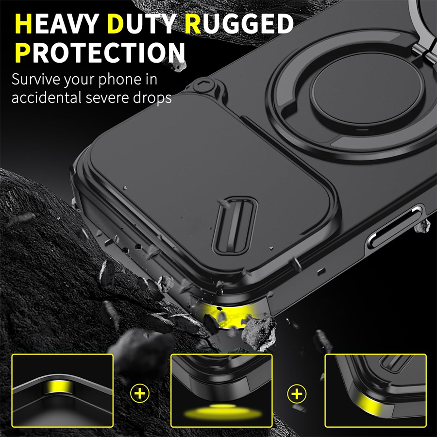 Robuuste, schokbestendige magn - Heavy Duty 360 Full Body Protective Case recensie en prijs