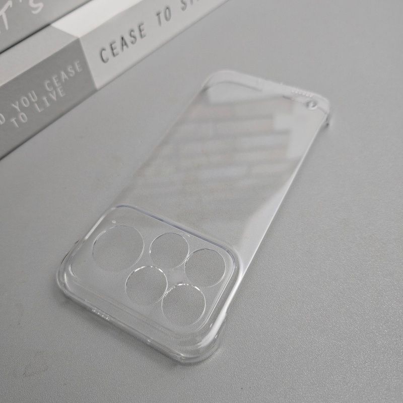 Ultradunne, transparante, fram - Ultra Thin Frameless Phone Cover recensie en prijs