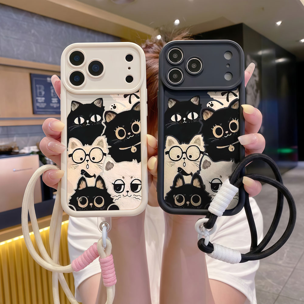 Schokbestendige lanyard schatt - Cute Cartoon Wrist Strap Silicone Case recensie en prijs