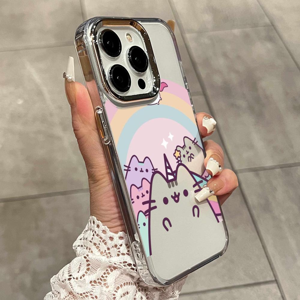 Cartoon Pusheen Kat Matte Tran - Clear Shockproof Bumper Case recensie en prijs