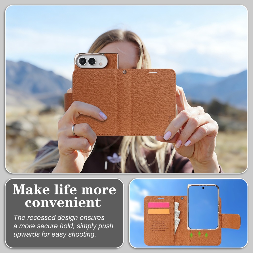 2-in-1 telefoonhoesje met afne - Leather Wallet Card Holder Phone Cover recensie en prijs