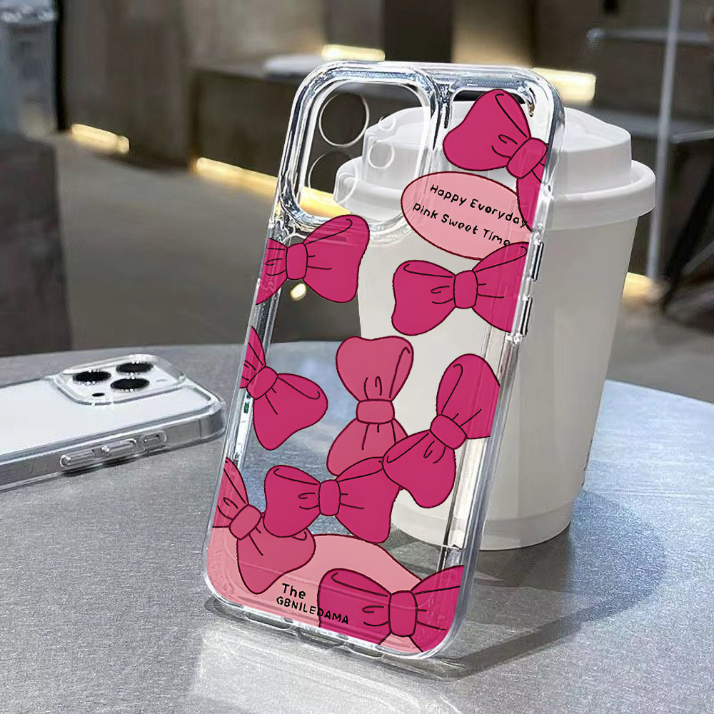 Mini Bloemen Telefoonhoesje vo - Clear Shockproof Bumper Case recensie en prijs