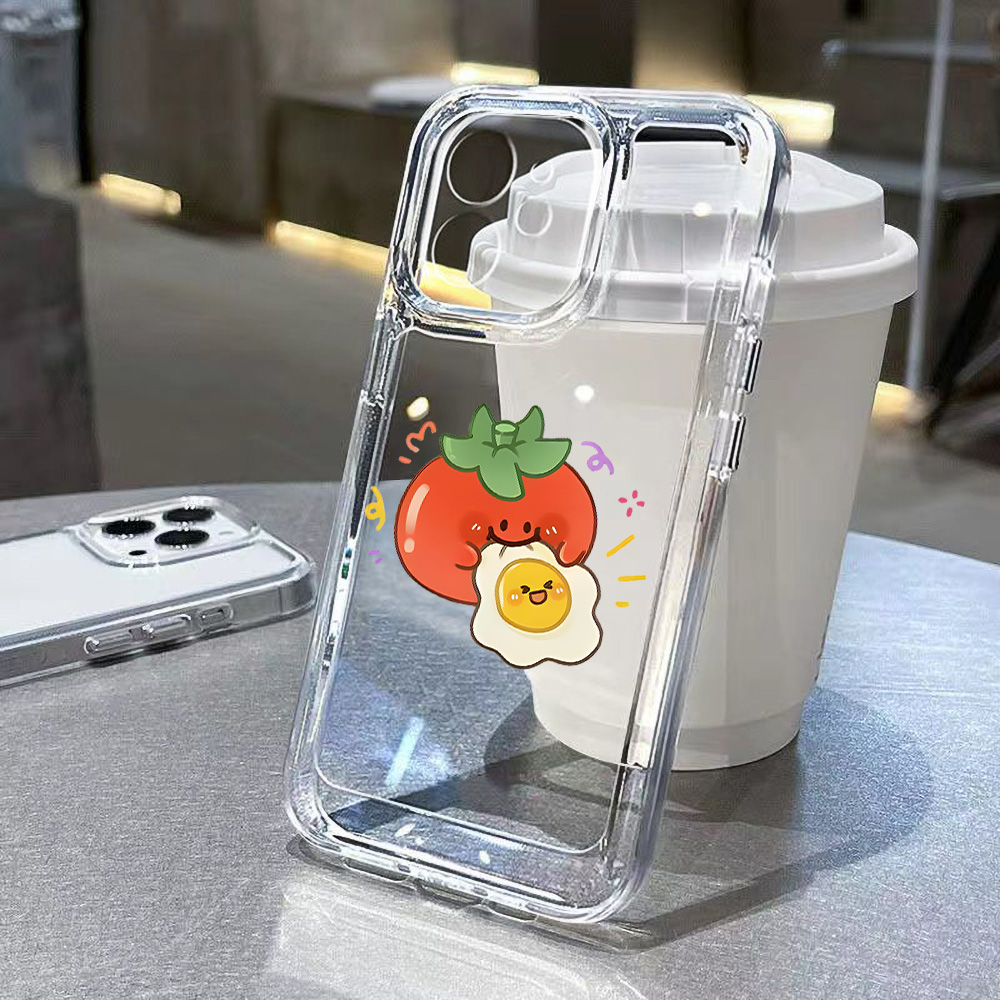 Mini Bloemen Telefoonhoesje vo - Clear Shockproof Bumper Case recensie en prijs