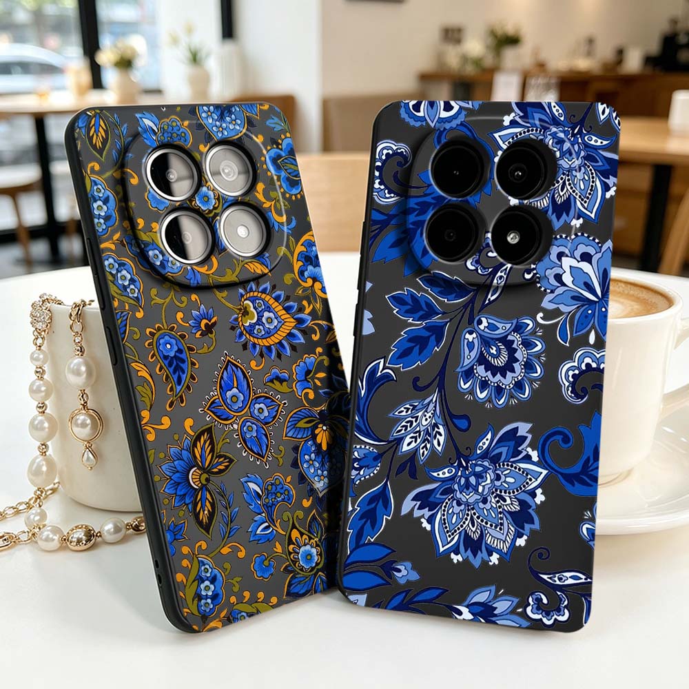 Vintage design bloemenpatroon  - Vintage Floral Pattern Soft Case recensie en prijs