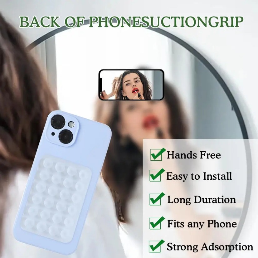 Siliconen zuigtelefoonhouder M - Phone Cases recensie en prijs