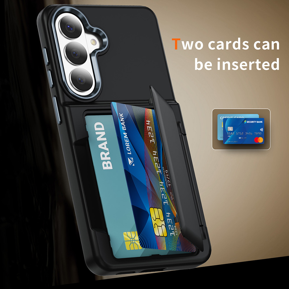 Telefoonhoesje met kaarthouder - Leather Wallet Card Holder Phone Cover recensie en prijs