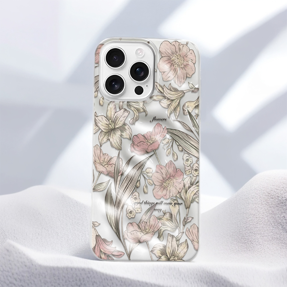 Vintage Bloemenpatroon Elegant - Vintage Floral Pattern Soft Case recensie en prijs
