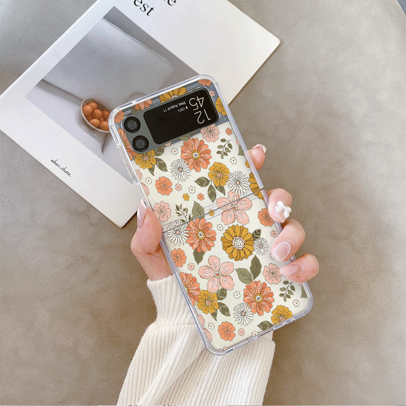 Vintage bloemenprint telefoonh - Vintage Floral Pattern Soft Case recensie en prijs