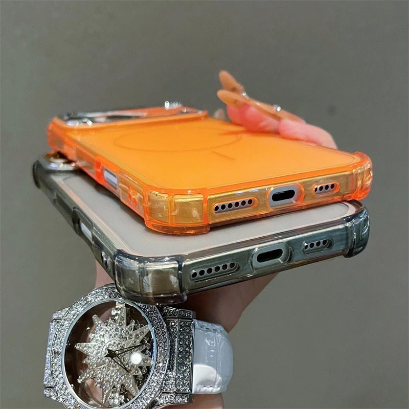 Matte Transparante Airbag Stoo - Clear Shockproof Bumper Case recensie en prijs
